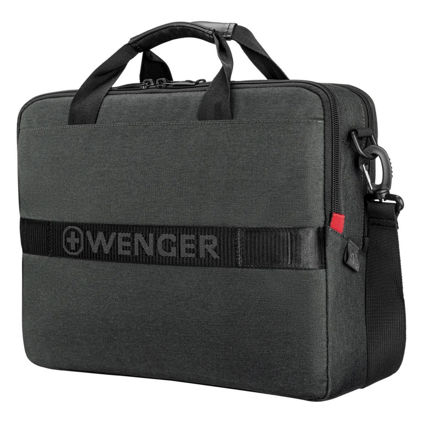 Wenger - Borsa per laptop 15 l 16" con tasca per tablet 10" MX ECO Brief grigio