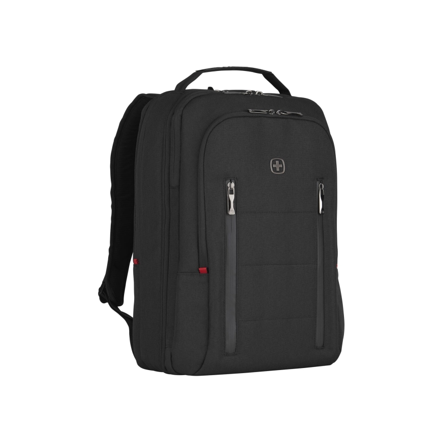 Wenger - Laptop-Rucksack 16 l 16" mit Tablet-Fach 12" City Traveler schwarz