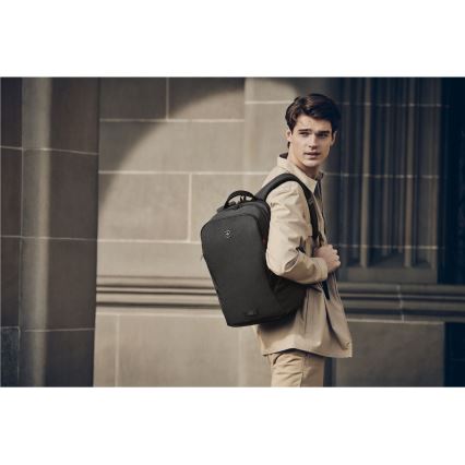 Wenger - Laptop-Rucksack 21 l 16" mit Tablet-Fach 10" MX Light schwarz