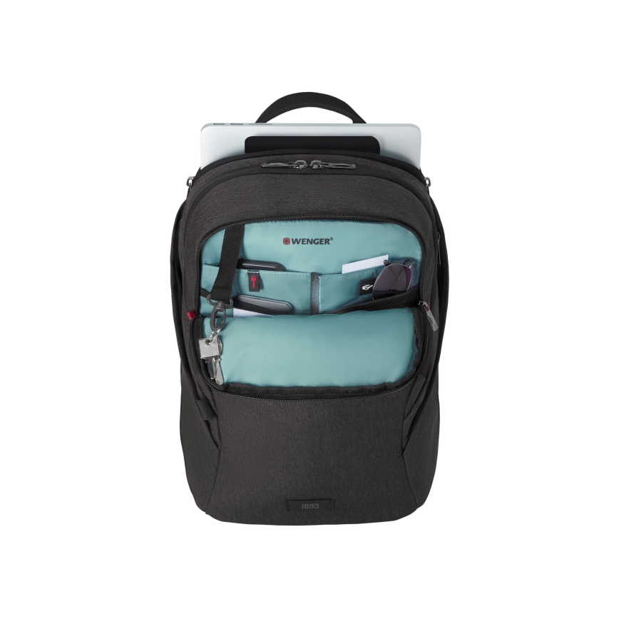 Wenger - Laptop-Rucksack 21 l 16" mit Tablet-Fach 10" MX Light schwarz