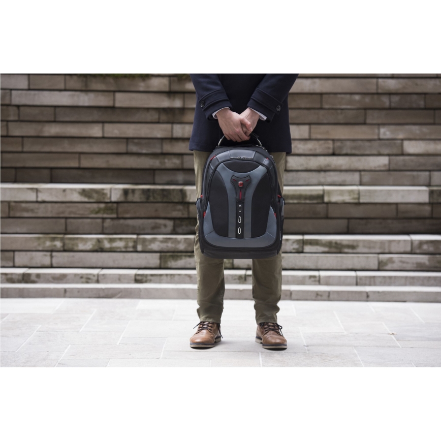 Wenger - Laptop-Rucksack 25 l 17" mit Tablet-Fach 12" Pegasus schwarz/grau