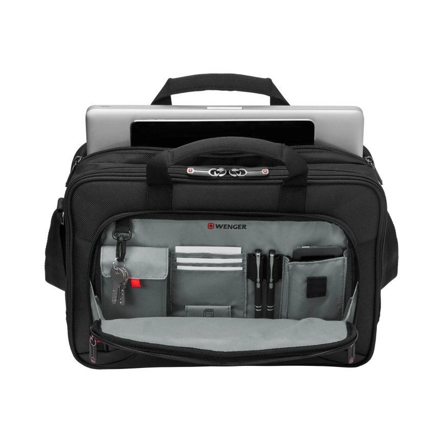 Wenger - Laptoptasche 15 l 16" mit Tablet-Tasche 10" Prospectus schwarz