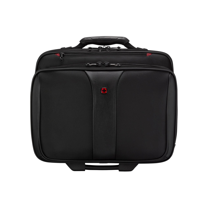Wenger - Reisekoffer auf Rollen 25 l 17 + Notebooktasche 15,6 Patriot Schwarz
