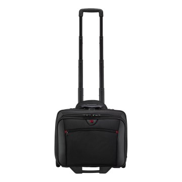 Wenger - Reisekoffer auf Rollen 23 l 17" + Laptop-Tasche 15,4" Potomac schwarz