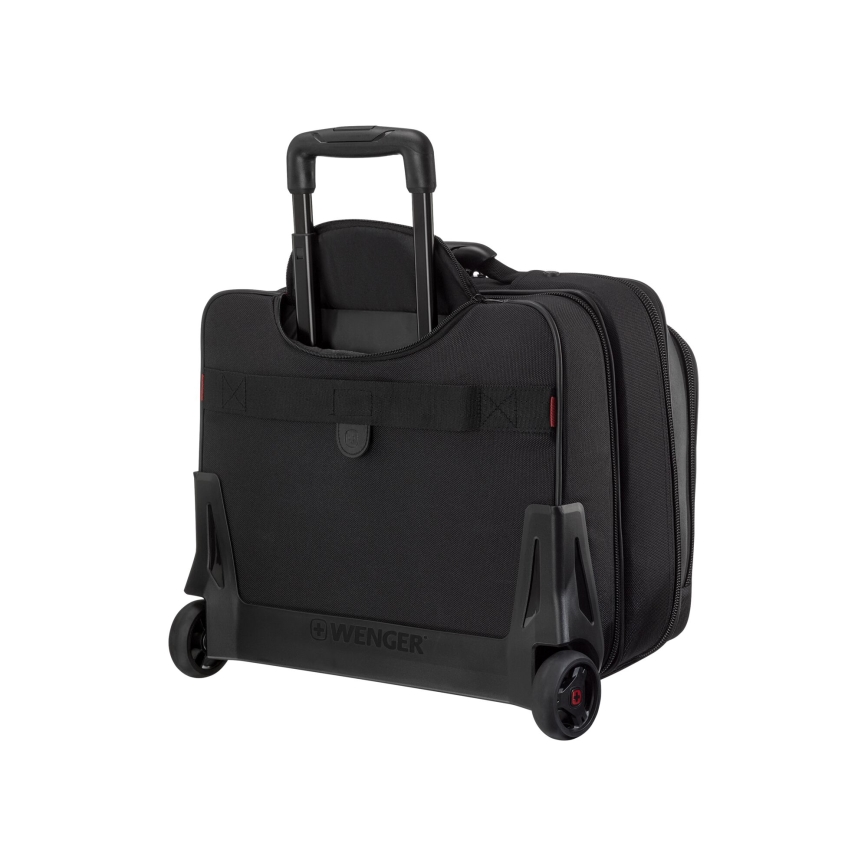Wenger - Reisekoffer auf Rollen 23 l 17" + Laptop-Tasche 15,4" Potomac schwarz