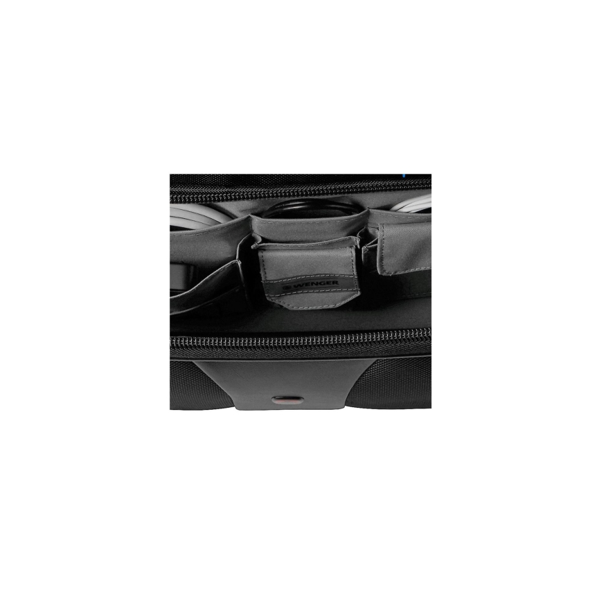 Wenger - Reisekoffer auf Rollen 25 l 17" + Laptop-Tasche 15,6" Patriot schwarz