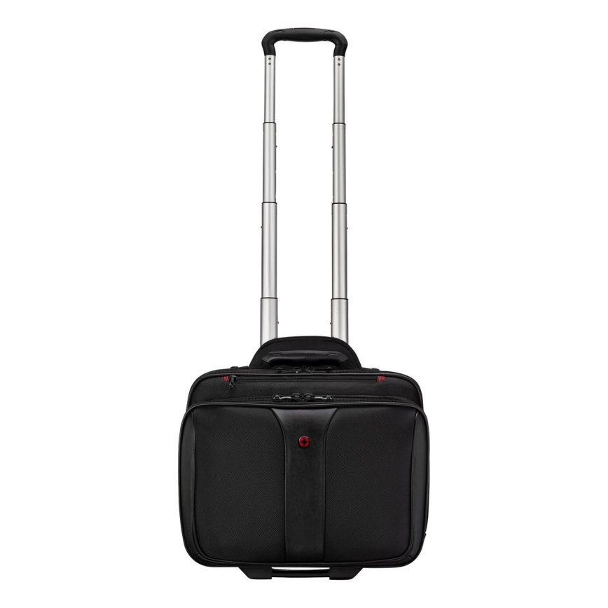 Wenger - Reisekoffer auf Rollen 25 l 17 + Notebooktasche 15,6 Patriot Schwarz