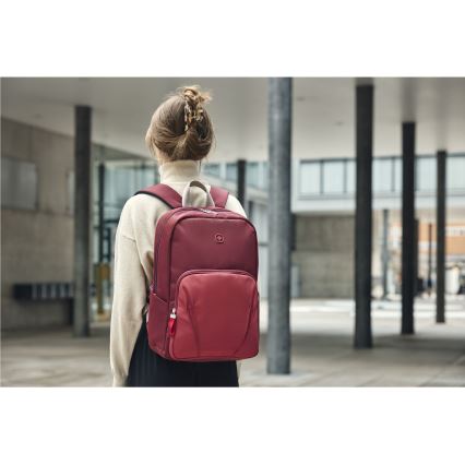 Wenger - Sac à dos pour ordinateur portable 20 l 15,6" avec pochette pour tablette 10" Motion rouge