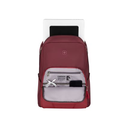 Wenger - Sac à dos pour ordinateur portable 20 l 15,6" avec pochette pour tablette 10" Motion rouge