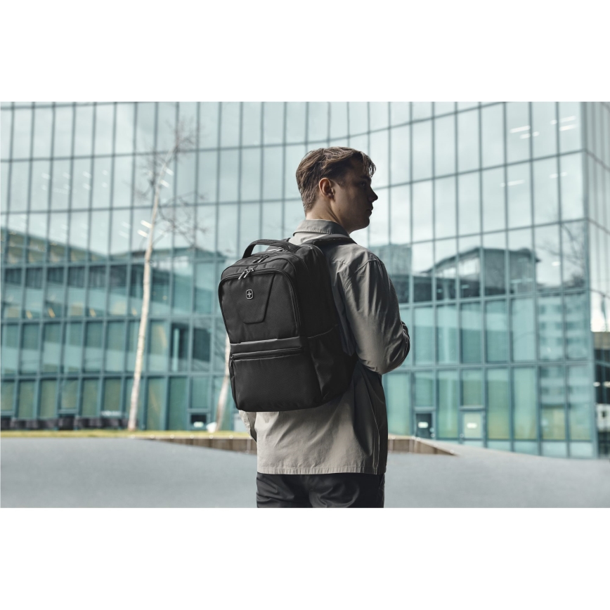 Wenger - Sac à dos pour ordinateur portable 23 l 16" avec pochette pour tablette 10" XE Resist noir