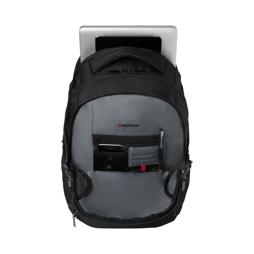Wenger - Sac à dos pour ordinateur portable 27 l 16" avec pochette pour tablette 10" Transit noir