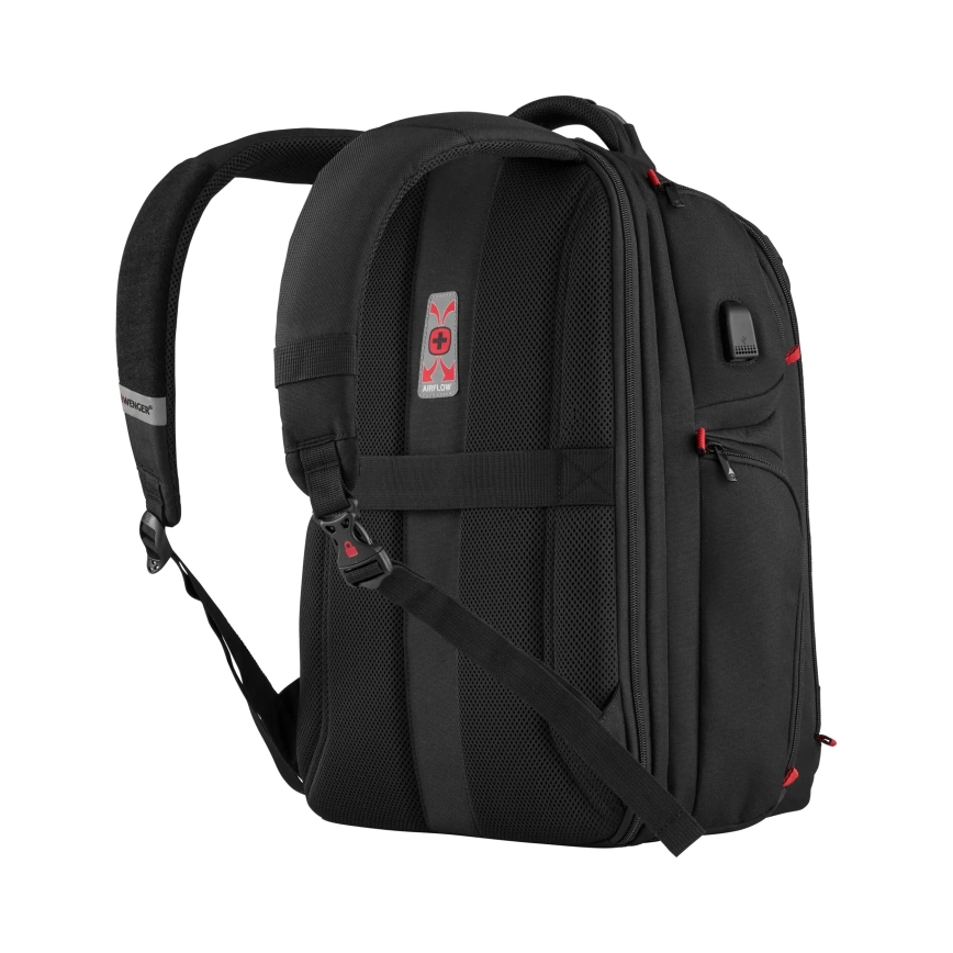 Wenger - Sac à dos pour ordinateur portable 29 l 17,3'' avec pochette pour tablette 12" Lecteur One noir