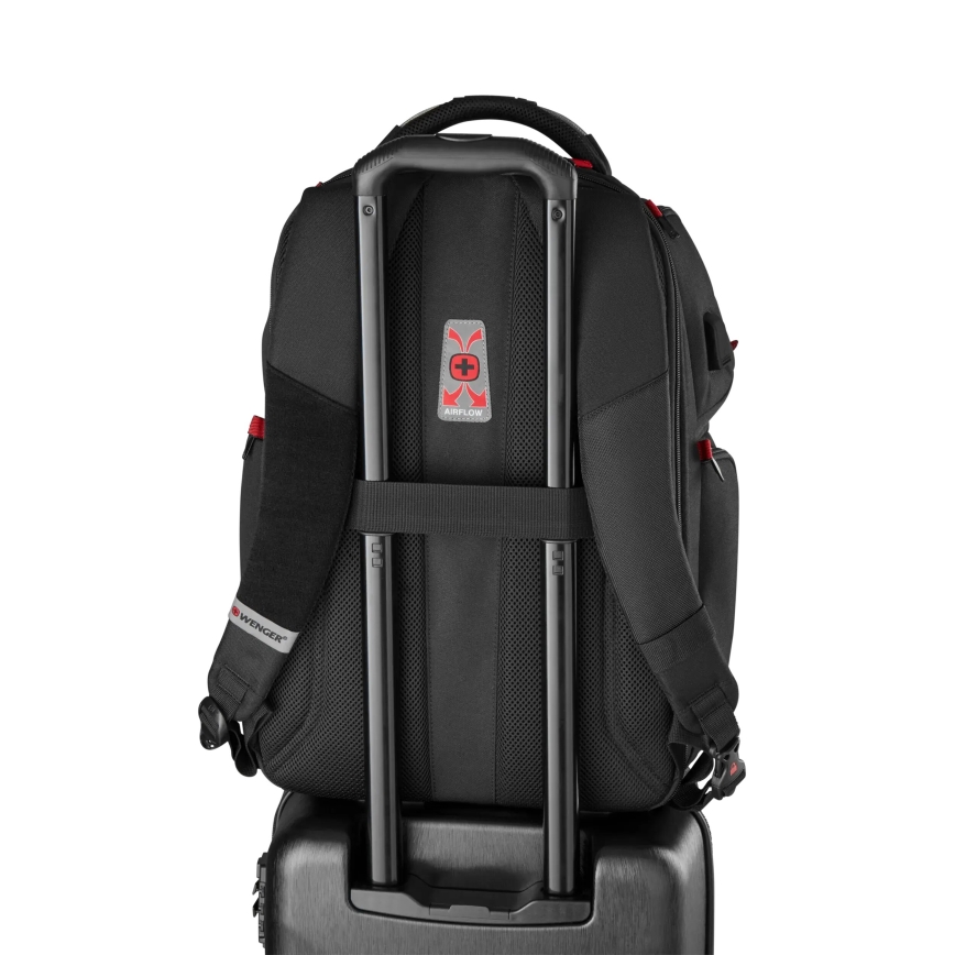 Wenger - Sac à dos pour ordinateur portable 29 l 17,3'' avec pochette pour tablette 12" Lecteur One noir