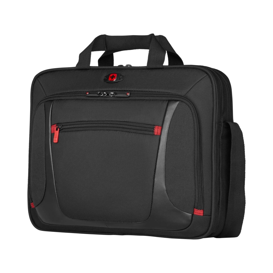 Wenger - Sac pour ordinateur portable 9 l 16" avec pochette pour tablette 10" Sensor noir
