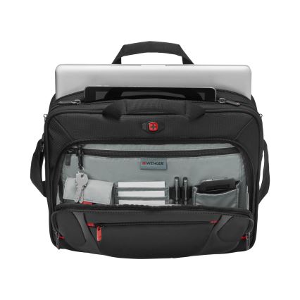 Wenger - Sac pour ordinateur portable 9 l 16" avec pochette pour tablette 10" Sensor noir