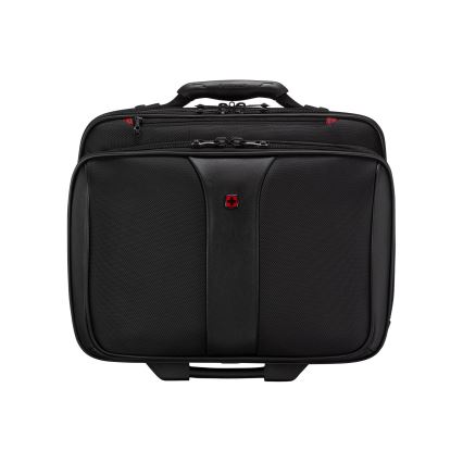 Wenger - Travel suitcase on ruote 25 l 17" + borsa per laptop 15,6" Patriot nero