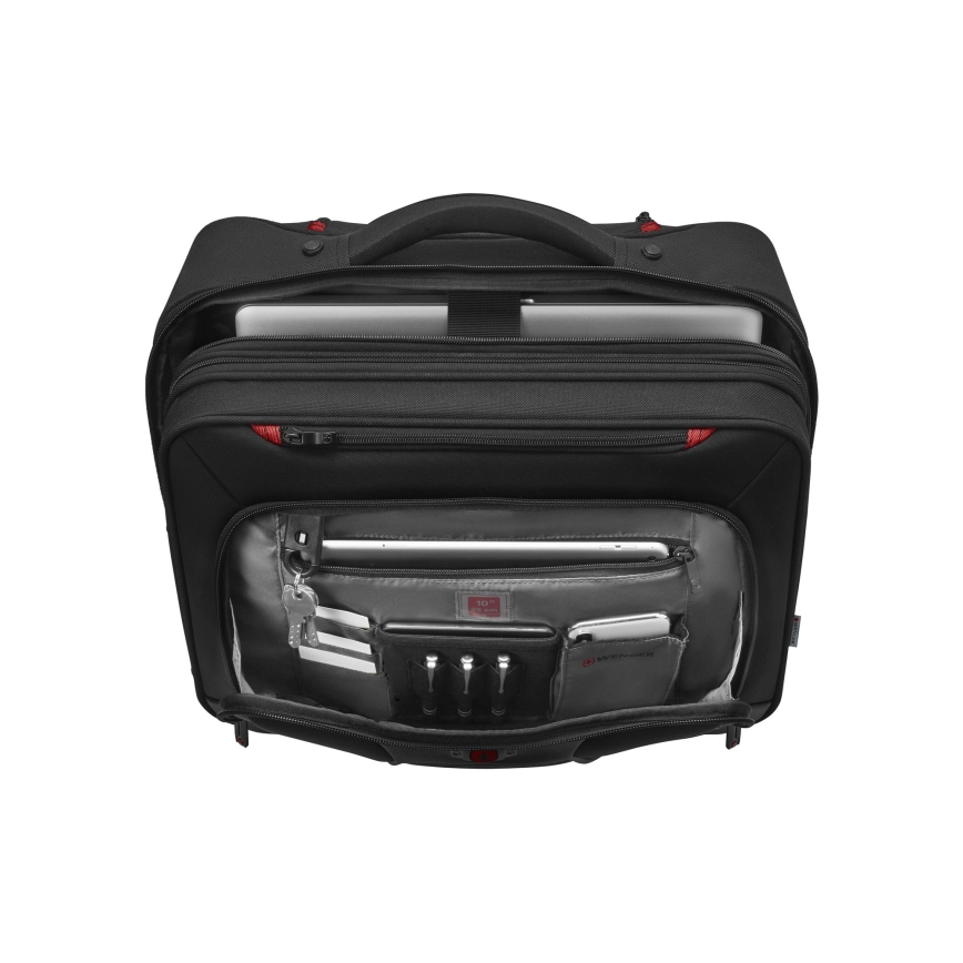 Wenger - Valigia business su ruote 20 l 16" Transfer nero