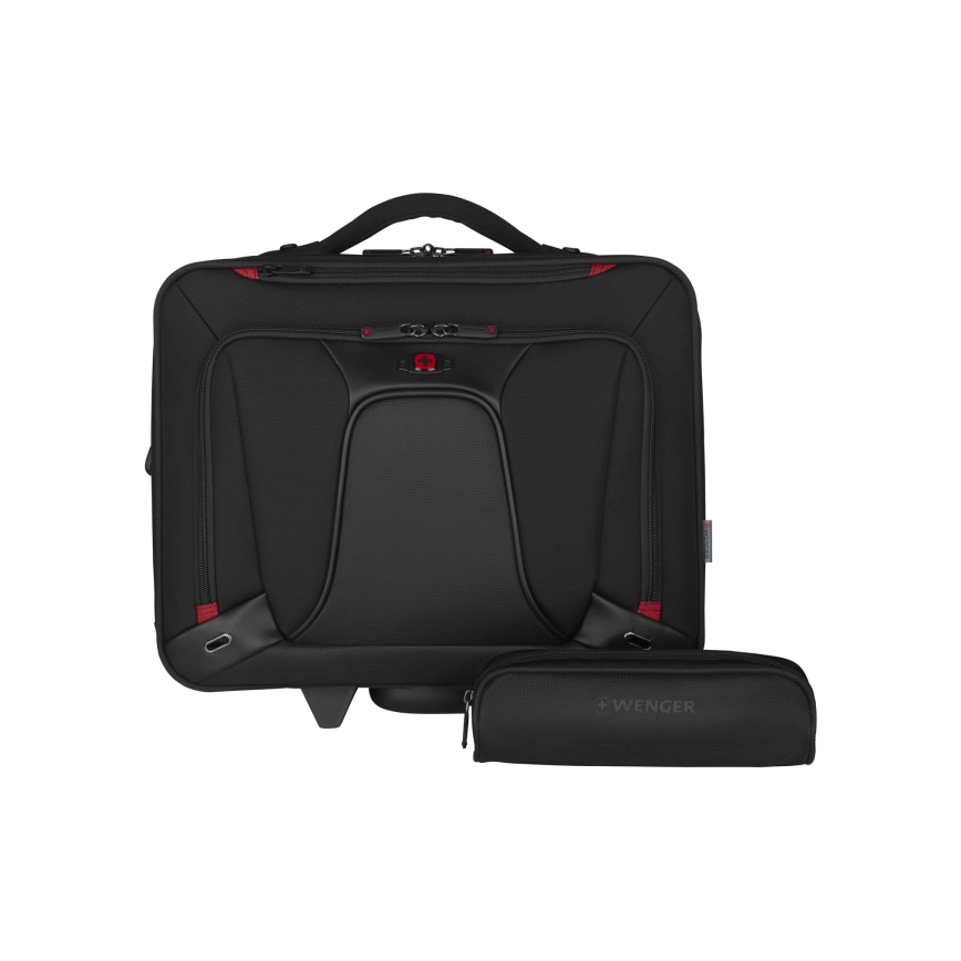 Wenger - Valigia business su ruote 20 l 16" Transfer nero