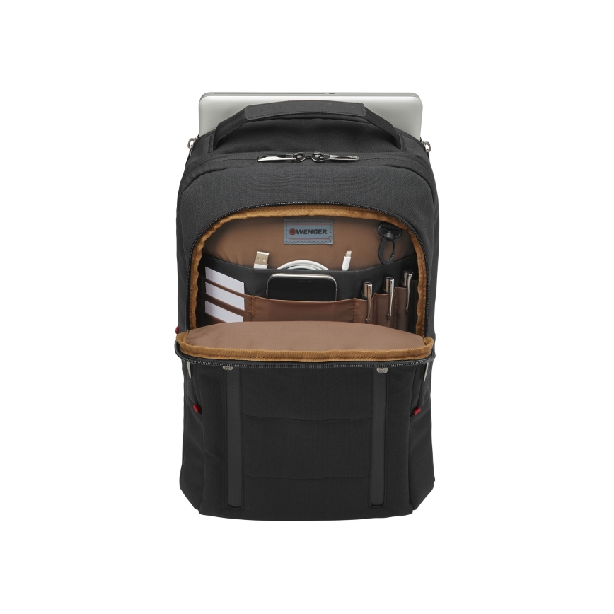 Wenger - Zaino per laptop 16 l 16" con tasca per tablet 12" Città Traveler nero