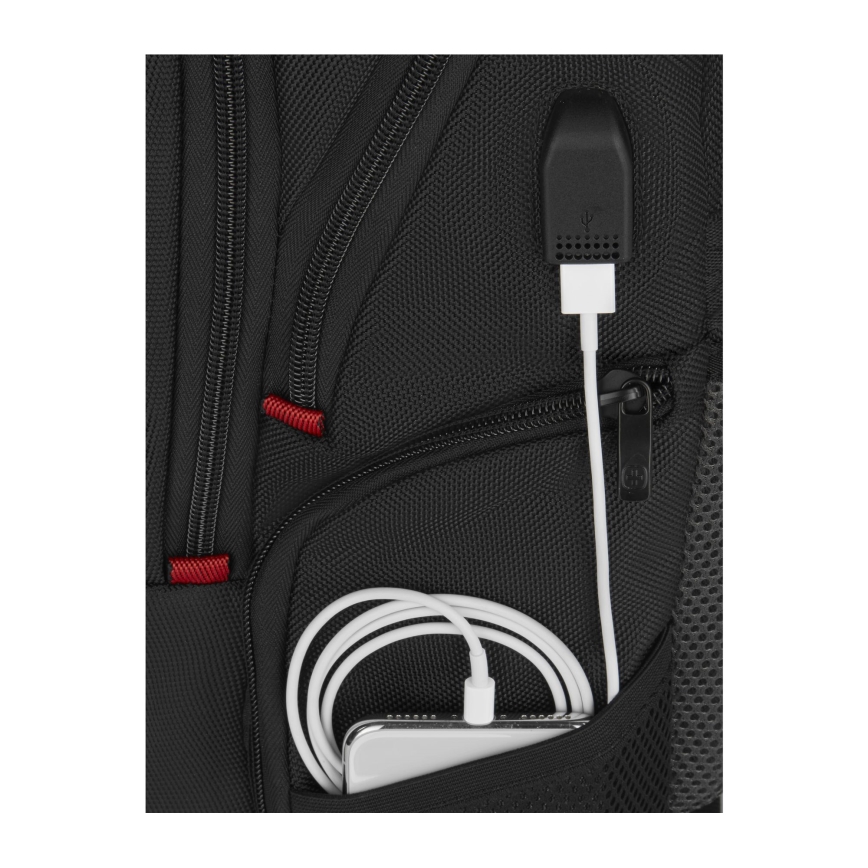 Wenger - Zaino per laptop 25 l 16" con tasca per tablet 10" Pegasus Deluxe nero