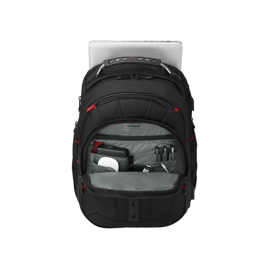 Wenger - Zaino per laptop 25 l 16" con tasca per tablet 10" Pegasus Deluxe nero
