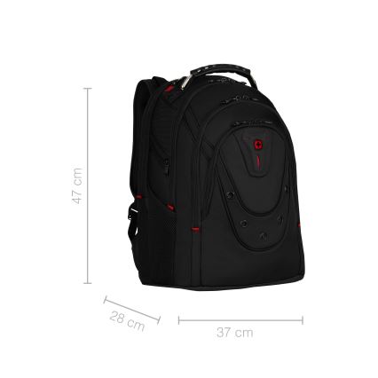 Wenger - Zaino per laptop 26 l 17" con tasca per tablet 10" Ibex Ballistic Deluxe