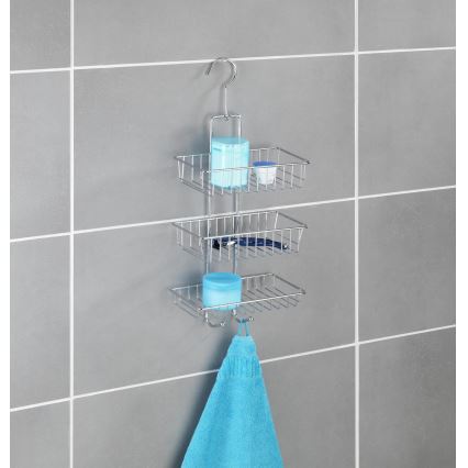 WENKO 15888100 - Wandablage NIVALA 22x50 cm, glänzender Chrom