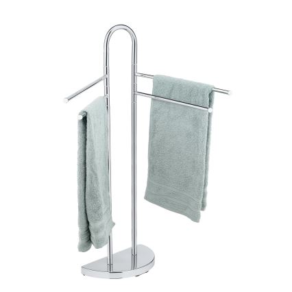 WENKO 16610100 - Porte-serviettes sur pied COSENZA 33x93,5 cm chrome brillant