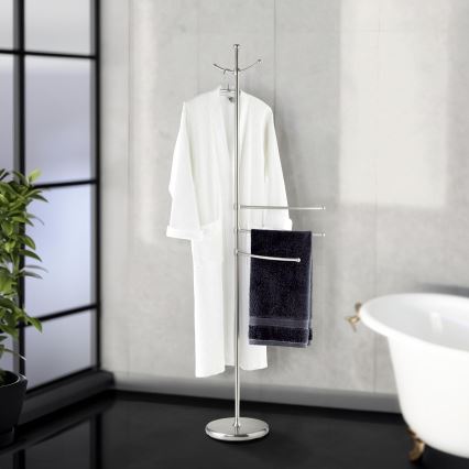 WENKO 16827100 - Support ADIAMO 28x170 cm argenté