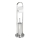 WENKO 16993100 - Set per WC VASTO 22x81 cm in acciaio inox/argento