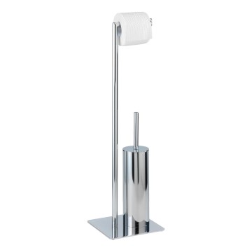 WENKO 18562100 - Scopino WC RECCO 20x71,5 cm cromo lucido