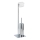 WENKO 18562100 - WC-Bürste RECCO 20 x 71,5 cm, glänzender Chrom