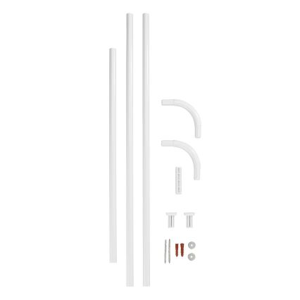 WENKO 19214100 - Barre UNIVERSAL 2x2 cm blanche