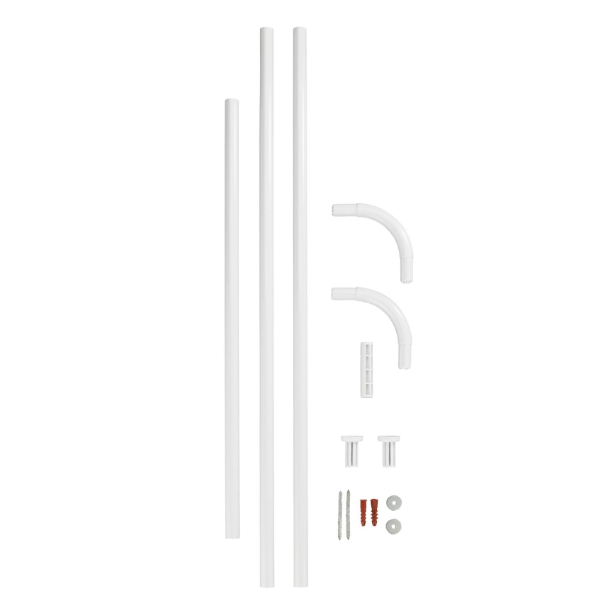 WENKO 19214100 - Barre UNIVERSAL 2x2 cm blanche