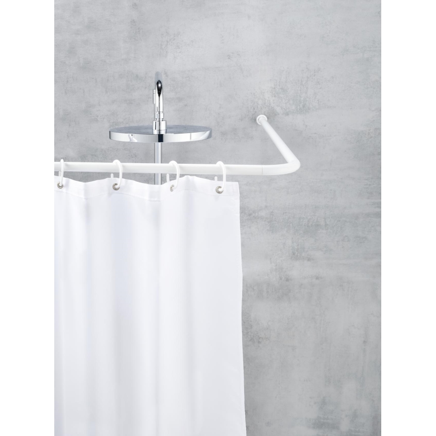 WENKO 19214100 - UNIVERSAL-Stange 2 x 2 cm, weiß