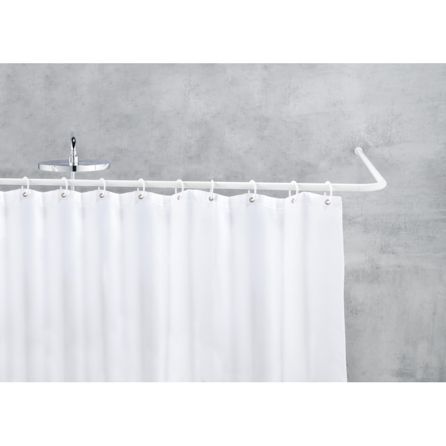 WENKO 19214100 - UNIVERSAL-Stange 2 x 2 cm, weiß