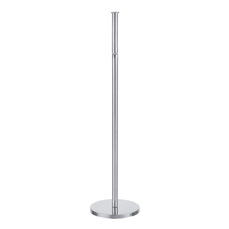 WENKO 19637100 - Portarotolo per carta igienica 21x55 cm in acciaio inox/argento