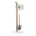 WENKO 20397100 - Scopino per WC SAMONA 20x71,5 cm cromo/marrone/satinato