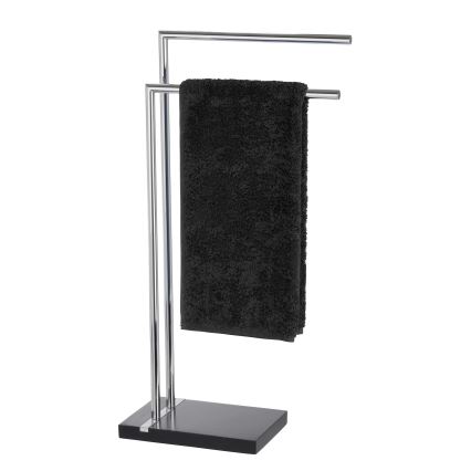 WENKO 20461100 - Porta asciugamani NOBLE 45,5x82 cm cromo/nero