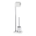 WENKO 20486100 - WC-Bürste NOBLE 20 x 74 cm Chrom/weiß