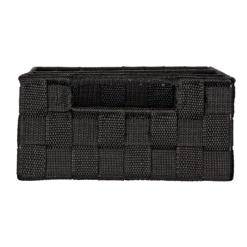 WENKO 20978100 - Organiseur ADRIA 32x21 cm noir