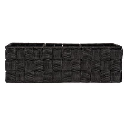 WENKO 20978100 - Organizer ADRIA 32x21 cm nero