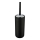 WENKO 21210100 - Scopino WC BRASIL 10x37 cm nero/cromo lucido