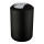 WENKO 21212100 - Cestino BRASIL 19,5x31 cm nero/cromo lucido