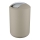 WENKO 21222100 - Cestino BRASIL 19,5x31 cm beige/cromo lucido