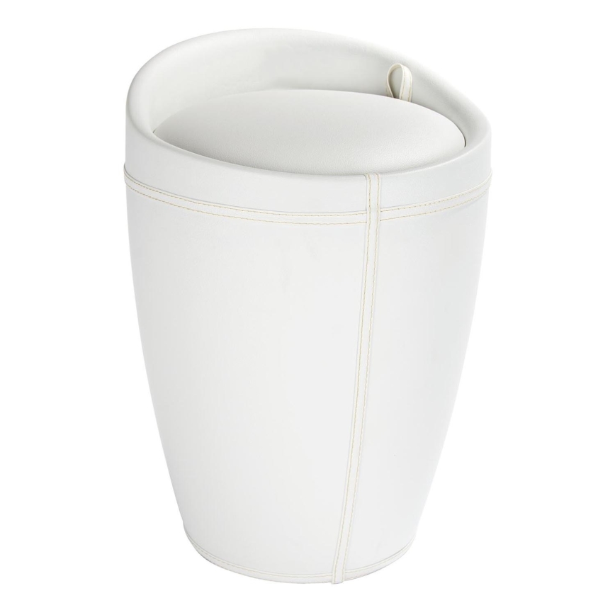 WENKO 21773100 - Sgabello CANDY 36x50,5 cm bianco/nero