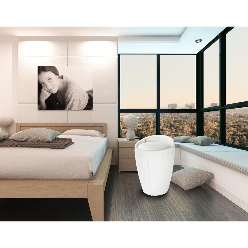 WENKO 21773100 - Sgabello CANDY 36x50,5 cm bianco/nero