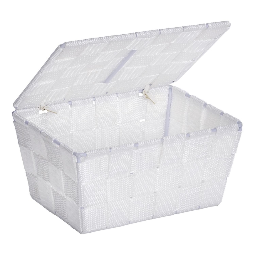 WENKO 22077100 - Cestino ADRIA 19x14 cm bianco