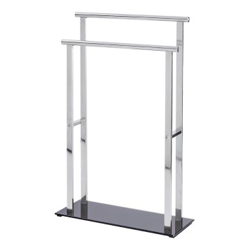 WENKO 22089100 – Appendiabiti LAVA 52 x 81,5 cm acciaio inox/argento/nero