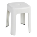 WENKO 22160100 - Hocker ALASKA 37x45,5 cm weiß